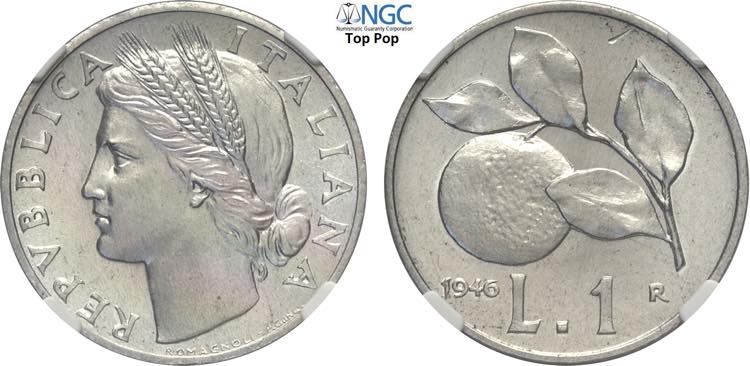 Repubblica Italiana, Monetazione ... 