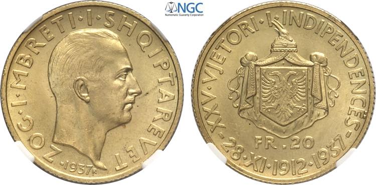 Albania, Ahmet Bey Zogu ... 