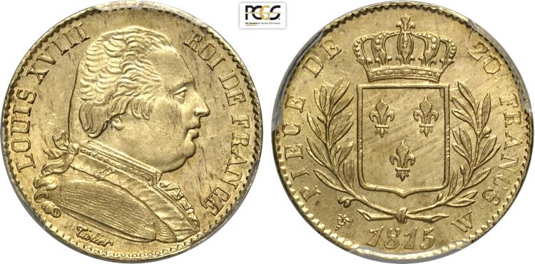 France, Louis XVIII (1814-1824), ... 