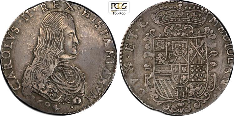 Milano, Carlo II (1676-1700) King ... 