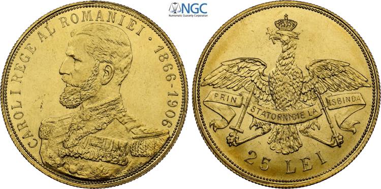 Romania, Carol I (1866-1914), 25 ... 