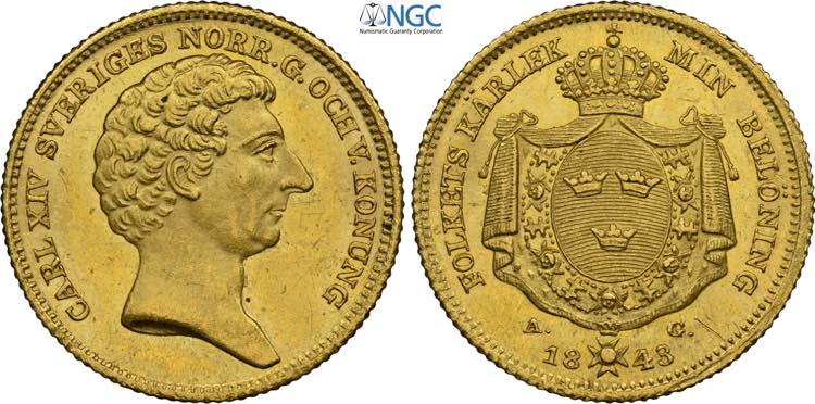 Sweden, Carl XIV Johan ... 