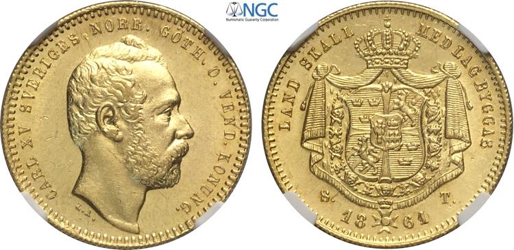 Sweden, Carl XV Adolf (1859-1872), ... 