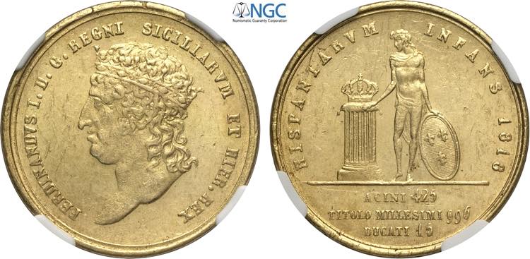 Napoli, Ferdinando I di Borbone ... 