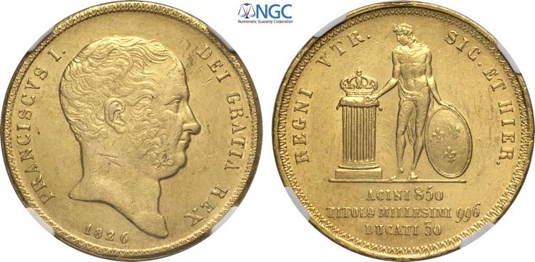 Napoli, Francesco I di Borbone ... 