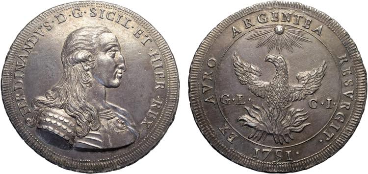 Palermo, Ferdinando III di Borbone ... 