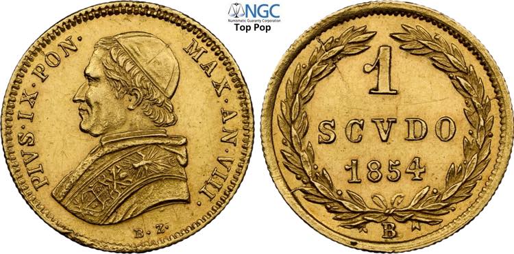 Bologna, Pio IX (1846-1870), Scudo ... 