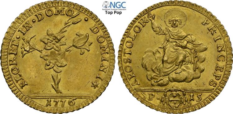 Roma, Pio VI (1775-1799), 1/2 ... 