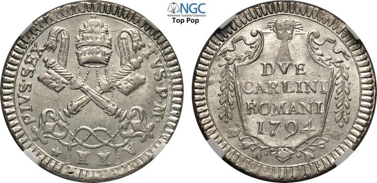 Roma, Pio VI (1775-1799), 2 ... 