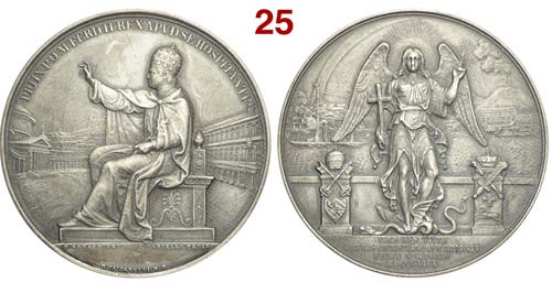 Pio IX - Medaglia a ricordo per ... 