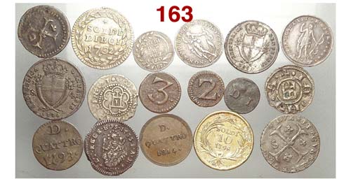 Genova - Lotto di 17 monete dal ... 