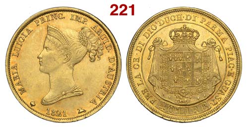 Parma - Maria Luigia - 40 Lire ... 