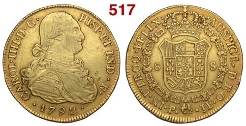 Colombia - Charles IV - 8 Escudos ... 