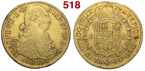 Colombia - Ferdinand VII - 8 ... 