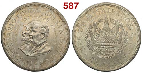 El Salvador - Republic - Colon ... 