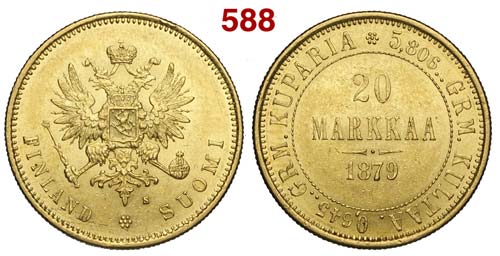 Finland - Alexander II - 20 ... 