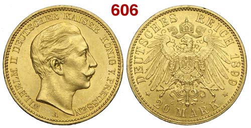 Germany - Prussia - 20 Mark 1899 A ... 