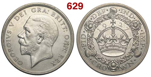Great Britain - George V - Crown ... 