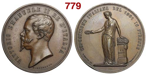 Vittorio Emanuele II - Medaglia a ... 