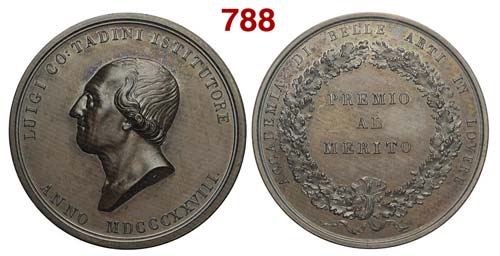 Bergamo - Medaglia premio al ... 