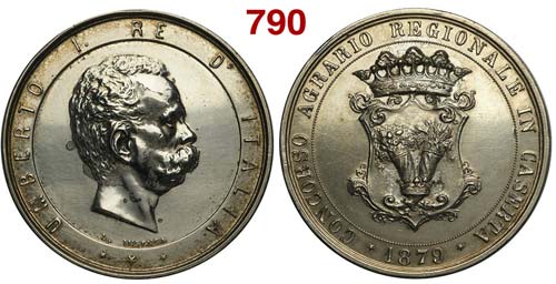 Caserta - Umberto I medaglia per ... 