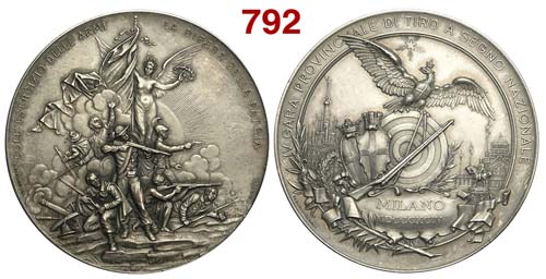 Milano - Medaglia a ricordo della ... 