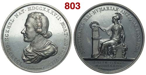 Giuseppe Eckhel - Medaglia a ... 