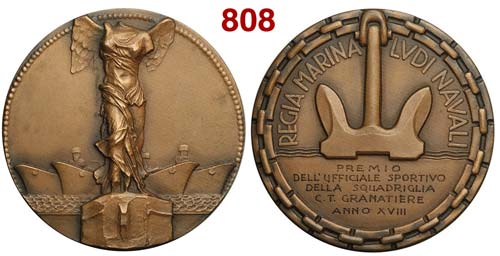 Medaglia dei Ludi navali della ... 