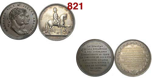 Spagna - Medaglia a ricordo della ... 