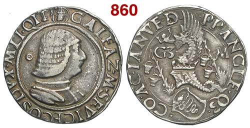 Milano - Galeazzo Maria Sforza ... 