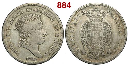 Napoli - Ferdinando I - Mezza ... 