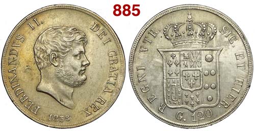 Napoli - Francesco II - Piastra ... 