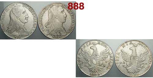 Palermo - Lotto di 2 monete da 12 ... 