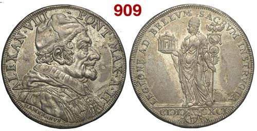 Roma - Alessandro VIII - Piastra ... 