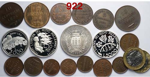 San Marino - Lotto di 20 monete, ... 