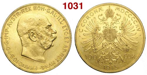 Austria - Franz Joseph I - 100 ... 