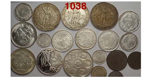 Belgium - Lotto di 19 monete di ... 