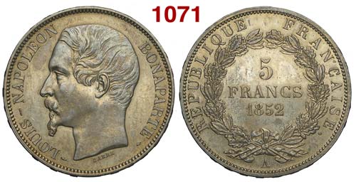 France - Second Republic - 5 ... 