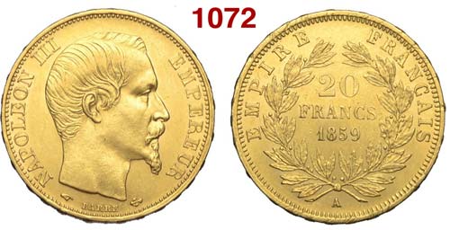 France - Napoleon III - 20 Francs ... 