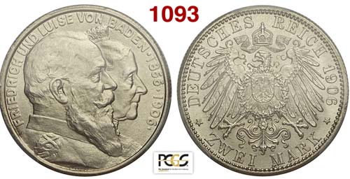 Germany - Baden - 2 Mark 1906 - AG ... 
