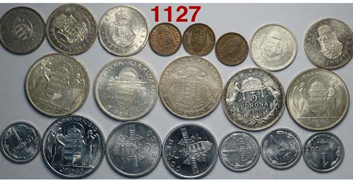 Hungary - Lotto di 20 monete ... 