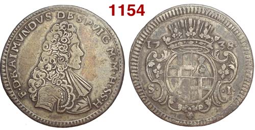 Malta - Fra Ramon Despuig - Scudo ... 