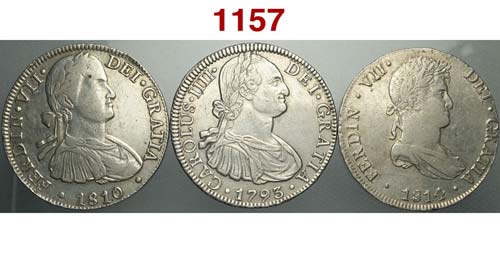 Mexico & Peru - Lotto di 3 monete ... 