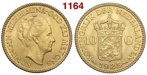 Netherlands - Wilhelmina I - 10 ... 