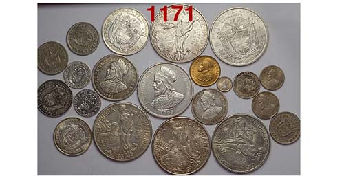 Panama - Lotto di 21 monete di cui ... 