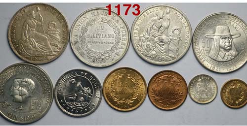 Peru & Bolivia - Lotto di 10 ... 