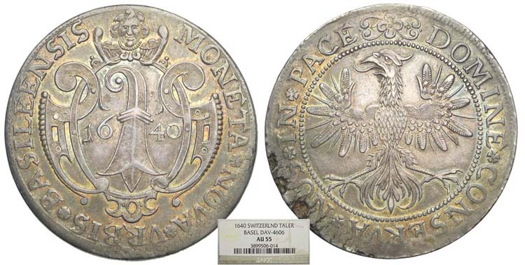 Switzerland - Basel - Taler 1640 - ... 