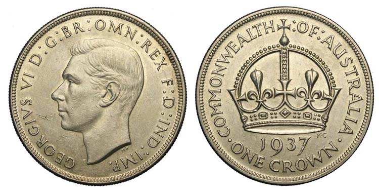Australia - George VI - Crown 1937 ... 