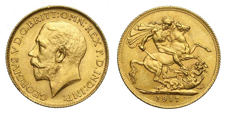 Canada - George V - Sovereign 1917 ... 