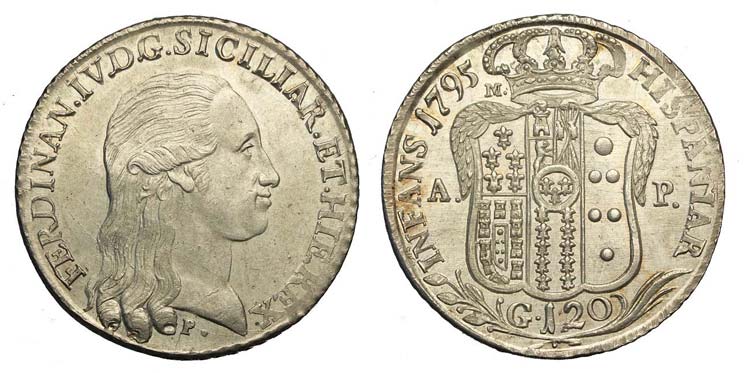 Napoli - Ferdinando IV - Piastra ... 